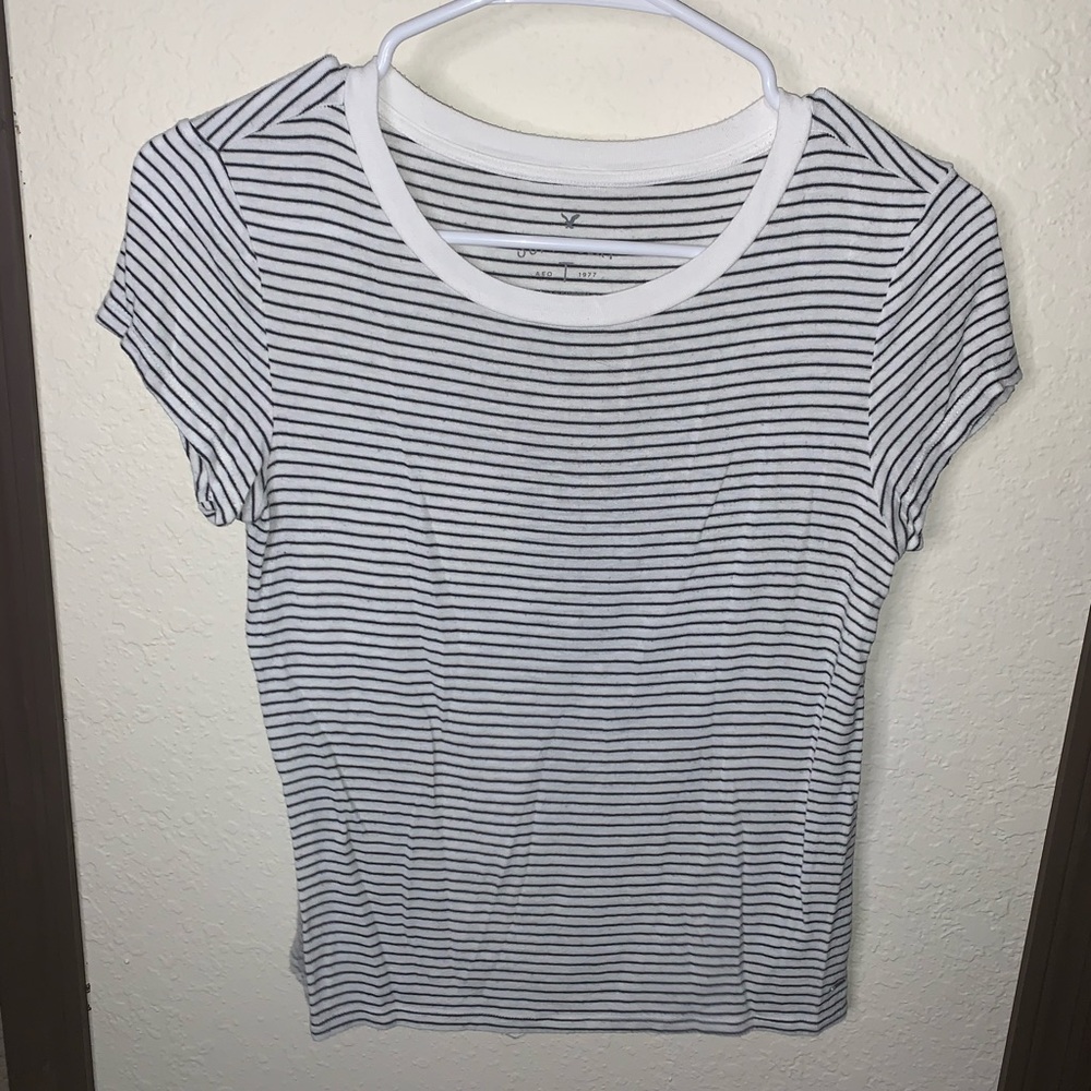 AE soft & sexy striped shirt size xs